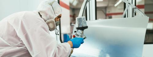 Photograph of Arsenic in Wallpaper Testing